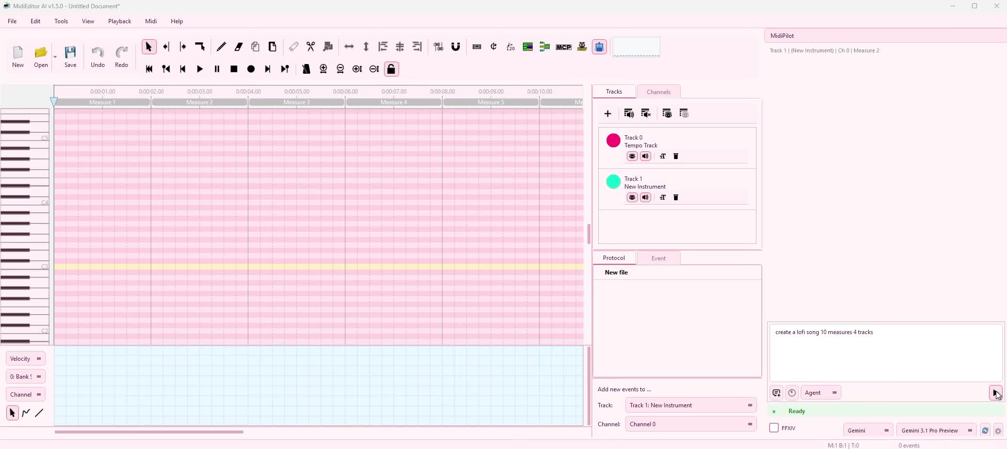 Gemini agent streaming with live thought summaries and tool progress